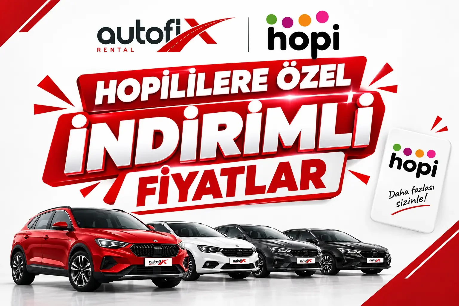 Hopi kullanıcılarına özel indirimli araç kiralama fırsatları – Autofix Rental