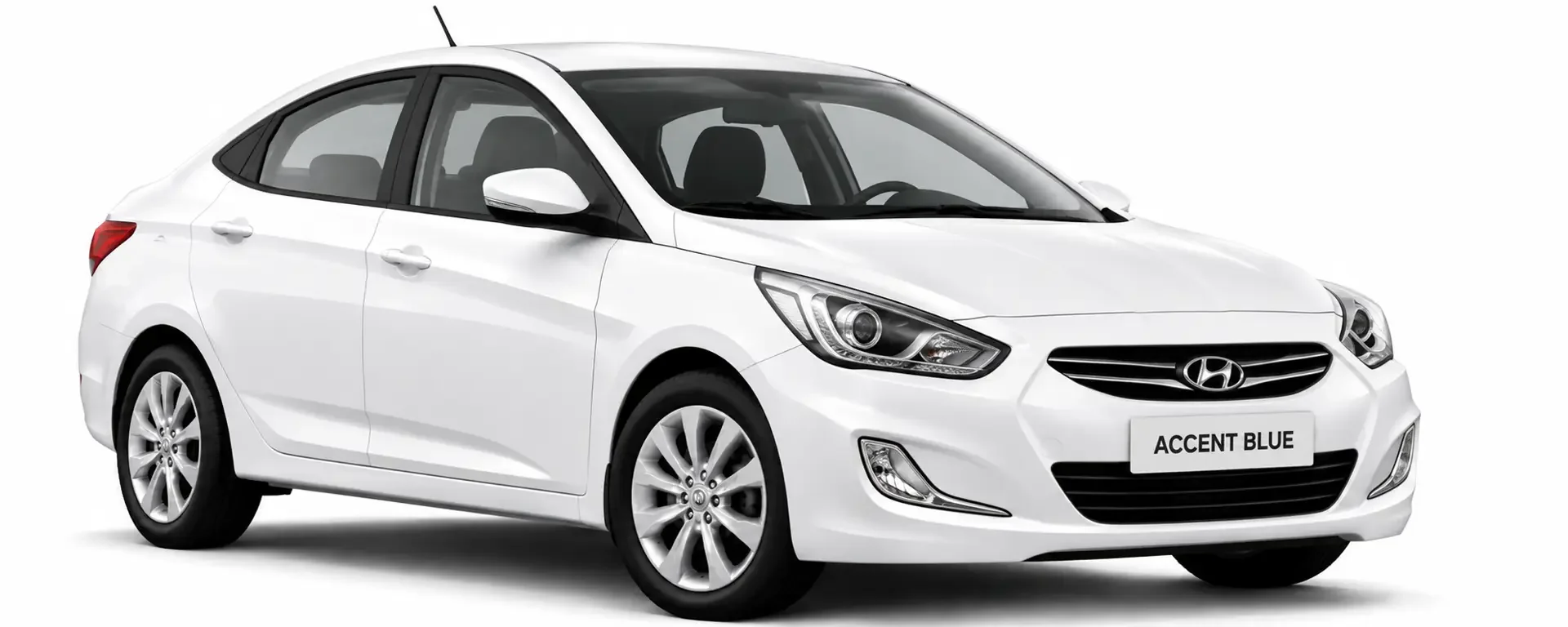 Hyundai Accent Blue Benzin Automatik Mietwagen - Autofix Rental