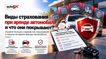 Какие виды страхования и покрытия существуют при аренде автомобиля?